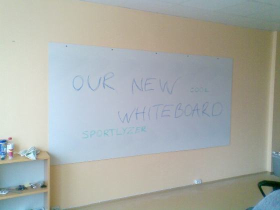Coplast whiteboard.